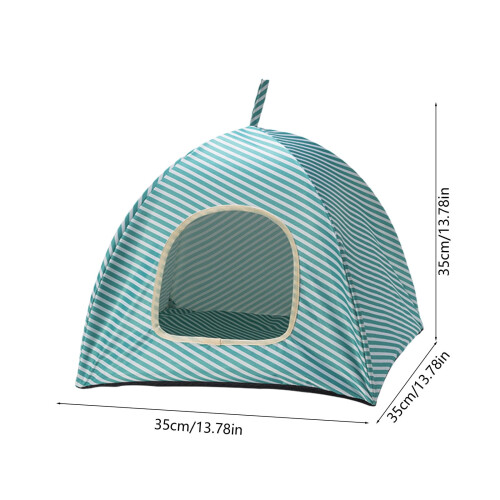 Portable Cat Tent with Slip-Resistant Bottom and Pop-Up 2