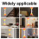 Oplaadbare LED-lamp met bewegingssensor, bruin, 3 kleuren 5
