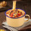 Bol à soupe rétro en émail jaune 950 ml 3
