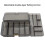 Fishing Lure Storage Box Waterproof Compartment Tray 7