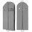 Jakkesætspose Non-Woven PVC Lysegrå 2 stk. 4