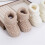 Handgestrickte Babyschuhe mit rutschfester Sohle, 1 Paar 8