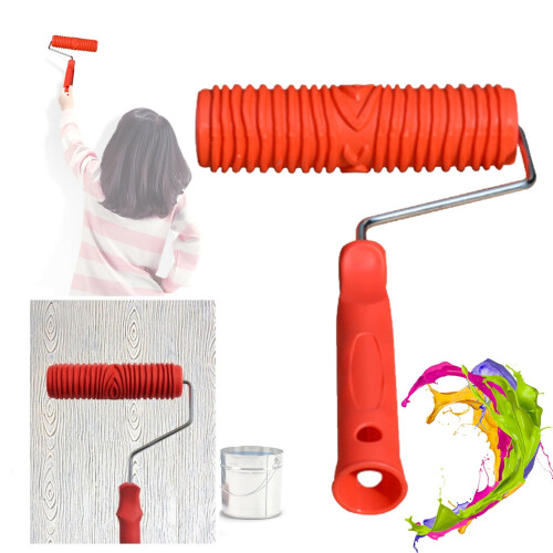 Σετ εργαλείων κυλίνδρου ξύλου για DIY ζωγραφική 2