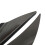Karbonfiber støtfanger foran Canards splittersett 4 stk 7