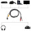 Cable convertidor digital coaxial a RCA de 3,5 mm 2