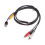 Cable convertidor digital coaxial a RCA de 3,5 mm 8