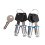 Roof Rack Locks with Key 4-Pack 4