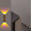 Oplaadbare LED-lamp met bewegingssensor, bruin, 3 kleuren 8