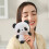 Vánoční plyšová panda 15 cm 6