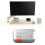 Basishalterung zur Wärmeableitung für 4-Host-Setup mit 2