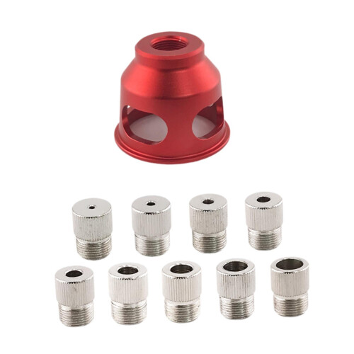 Boreguide for hullstanser til trebearbeiding with9Drill 2
