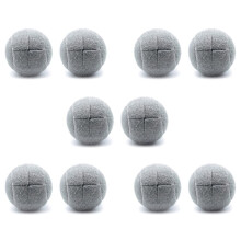 10 PCS Precut Walker Tennis for Furniture Legs and Floor Protection, Heavy Duty Long Lasting Pad Covering,Grey