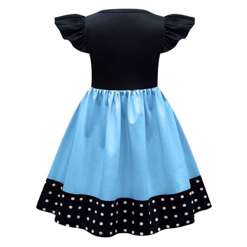 Robe jupe caniche rétro années 50 pour filles 1