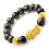 Feng Shui sort obsidian armbånd med Pixiu perle 4
