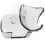 Support de rasoir à ventouse pour douche, gris, lot de 2 2