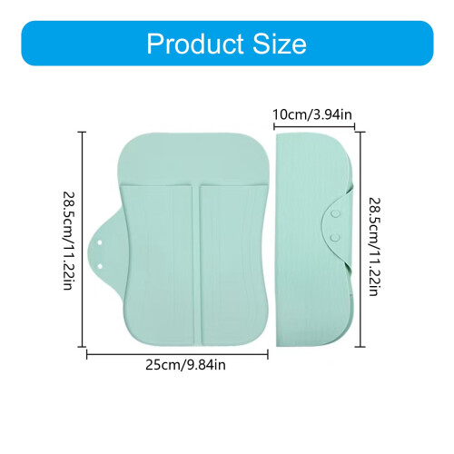 Silicone Heat-Resistant Pad for Curling Irons and 2