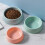 Tigela de plástico para animais de estimação, própria para alimentos, espessa e antiderrapante, 1 unidade de 8,3 polegadas (21 cm). 4