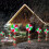 Pirulitos de luzes de Natal para decoração externa - Pacote com 5 6