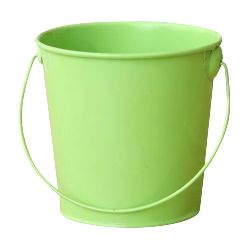 Balde de metal com alça, mini balde de 1,5 litro. 2