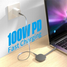 Magnetische M.2 2230 NVMe SSD Behuizing USB C 3.2 Gen2 10Gbps Case met Stand 100W PD Snelladen voor 15 Pro