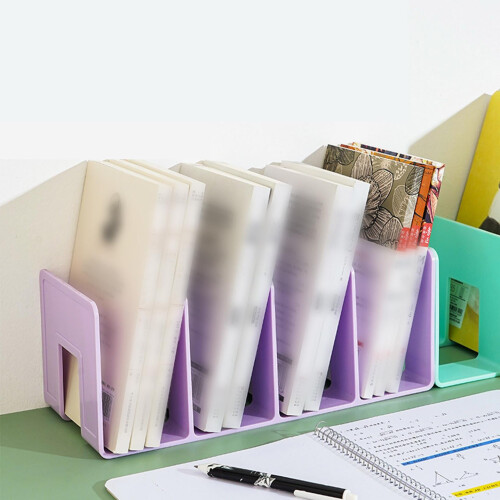Buchorganizer mit 4 Fächern für den Schreibtisch 2