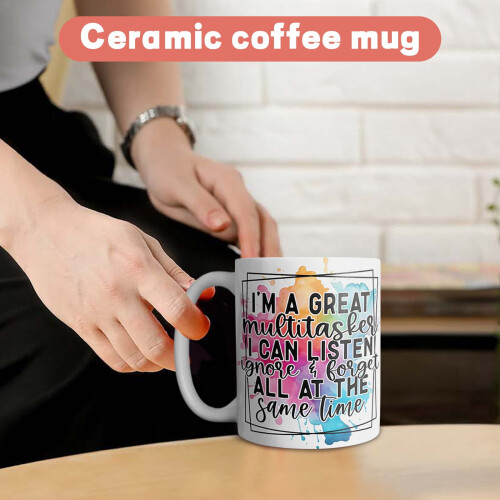 Inspirerende kaffekrus i keramikk, 355 ml 2