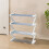 Z-Type Shoe Rack White Stainless Steel 4-Tier 6