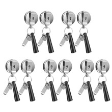 10 Pack Heavy Duty Retractable Pull Pen Pencil Holder Universal Retractable Lanyard Pen for Carpenters,Nurses,Waitresses