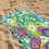 Serviette de plage en microfibre à imprimé tropical 70 x 152 cm 4