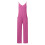 Macacão feminino casual liso com bolsos e alças. 4