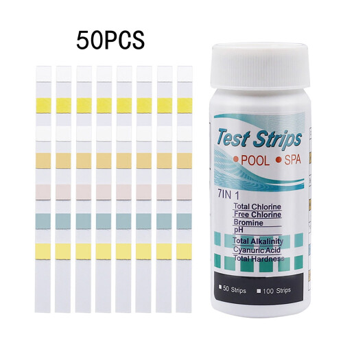 Pool and Spa Test Strips 7-in-1 Water Testing Kit 1