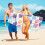 Serviette de plage en microfibre 76 x 152 cm, séchage rapide, anti-sable 5