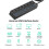 Concentrador USB con opciones de 7 y 4 puertos, conmutable, datos 2