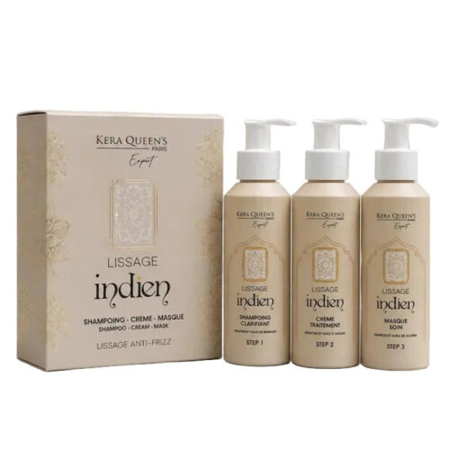 Kera Queen's Pack de Lissage Indien