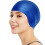 Waterproof Swimming Cap Silicone Elastic Ears Protection 8