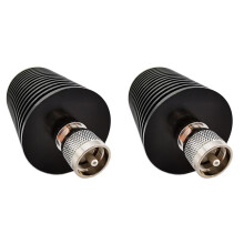 2X RF Coaxial Dummy Load 50W U Style UHF PL259 M Male Plug Connector 50 Ohm -500MHz Dummy Load
