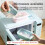 Silicone Collapsible Bento Box Set 3 Pieces Blue 5