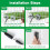 Heated Bird Perch for Parrots and Small Pets 12V 4