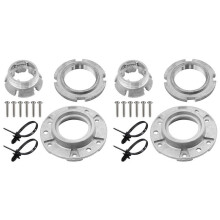 2X W10324651 Kit de Cubo de Transmisión de Cesta de Lavadora -W10291416, W10291417, PS2581262 - Reparación Duradera para un Rendimiento Silencioso y