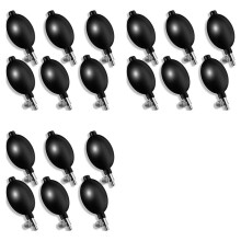 18 Pieces Blood Pressure Bulb Replacement Inflation Bulb Pump Adjustable Hand Squeeze Pump Manual Sphygmomanometer Bulb