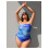 Plus Size One-Piece Swimsuit with Tummy Control Slimming 2