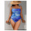 Plus Size One-Piece Swimsuit with Tummy Control Slimming 4