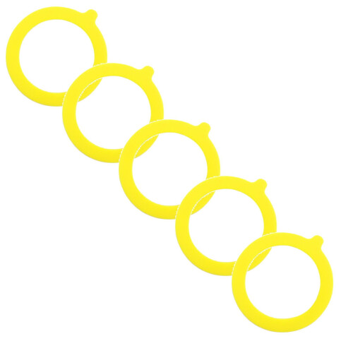 Silikone Mason Jar-pakninger lufttætte, 5-pakning 1