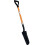 Abflussspaten mit D-Griff und Metallklinge, 48 Zoll, 2er-Pack 2