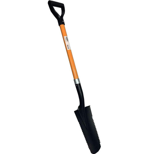 Abflussspaten mit D-Griff und Metallklinge, 48 Zoll, 2er-Pack 1