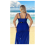 Plus Size Blue Tankini Swimsuit Women's Two-Piece 5