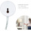 Extension Cord with Switch 6 ft Braided Lamp Cord 7