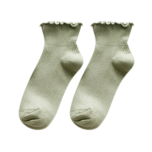 Women's Cotton Boat Socks Vertical Stripe 3-Pack 1
