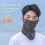 UV Protection Face Mask Breathable Ice Silk 1 Pack 3