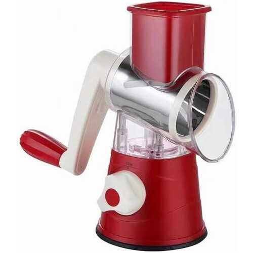 Kitchen Roller Vegetable Slicer Red 1 Piece 1